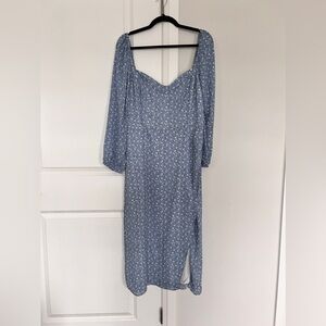 Abercrombie floral maxi dress